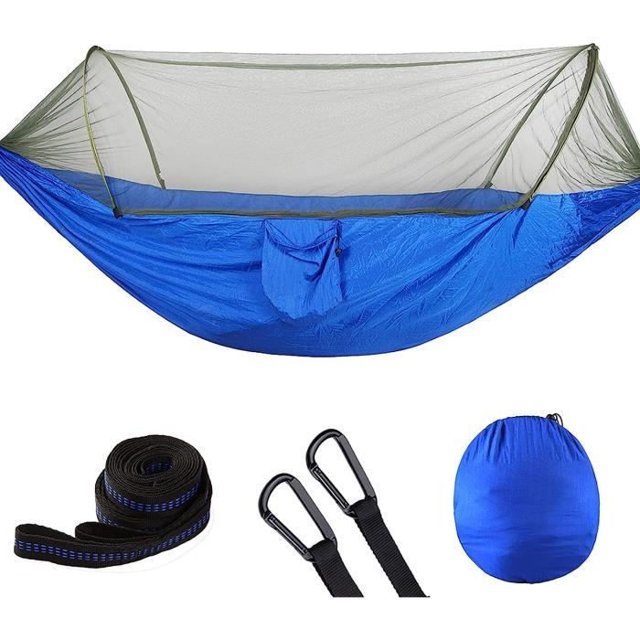 Hamac De Camping Equip Avec Filet Anti-moustiques 1 Personne Rouge - Nylon - Occasion