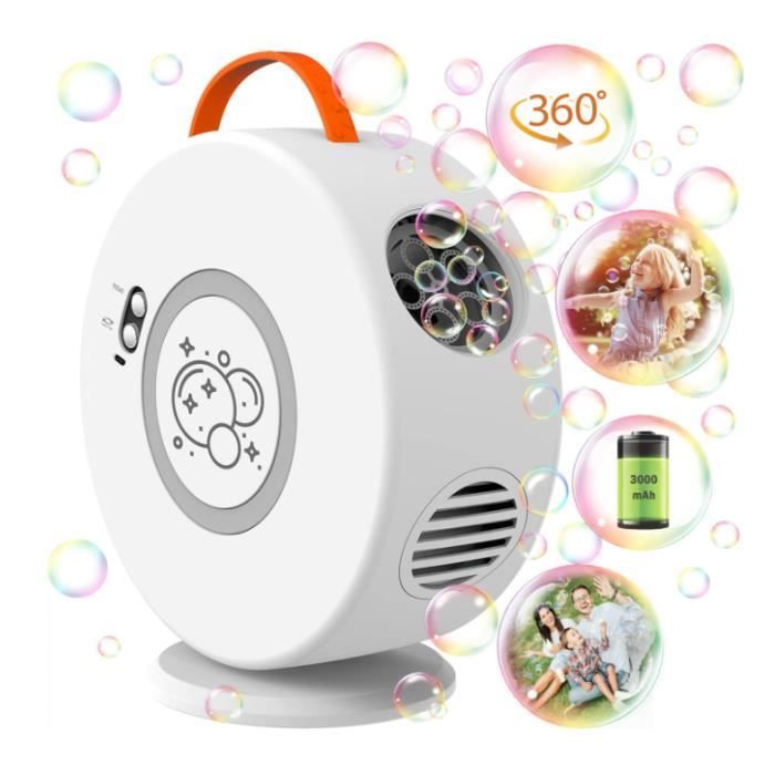 EXTSUD Machine à bulles automatique avec 2 liquides pour bébé - Jouet