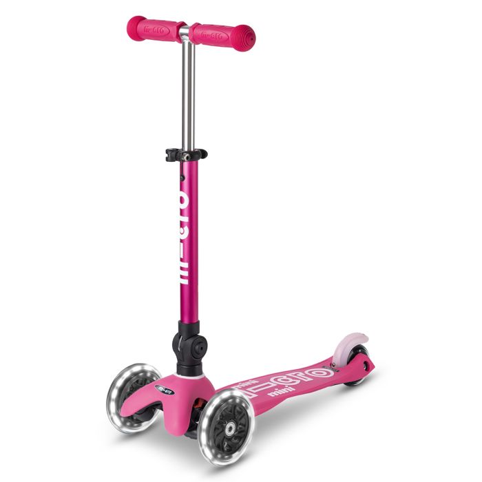 Trottinette Enfant Lifemaster 3 Roues Rose Avec Lumières – Boîte Abîmée, Produit Neuf