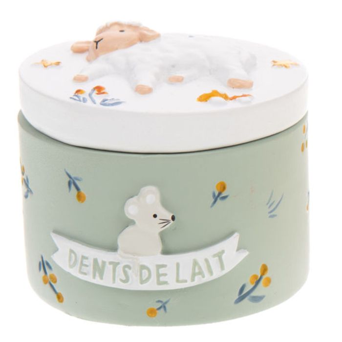 Boîte à Dents De Lait Licorne - Petite Boîte Décorative Pour Garder Les Dents Des Enfants