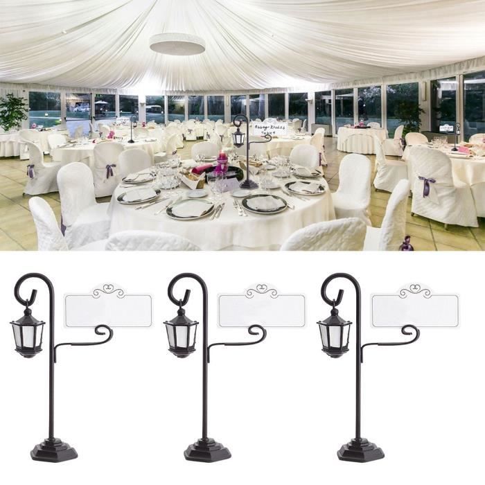 Lot De 12 Porte-Cartes De Table Dorés - Support Numéro Table Mariage Événement 120mm