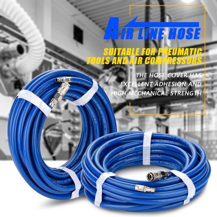 Kit De Compresseur D'air 14 Pièces Avec Raccord Rapide De 1/4 Pouce Kit De Tuyau De Compresseur Air 95064888