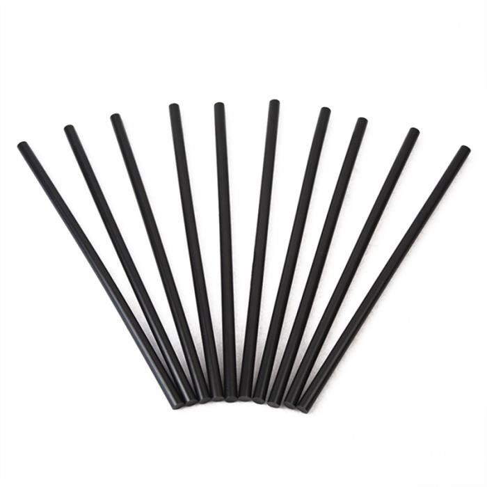 10pcs Bâtonnets de Colle Chaud Recharge Viscosité Forte pr Pistolet à Colle