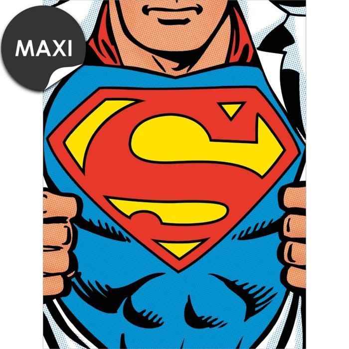 Grande Carte Anniversaire Superman Draeger Paris Cdiscount Beaux Arts Et Loisirs Creatifs