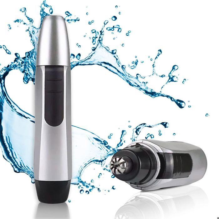 Tondeuse électrique Esperanza Gris Argent - Pour Nez, Oreille, Barbe, Sans Fil, AA