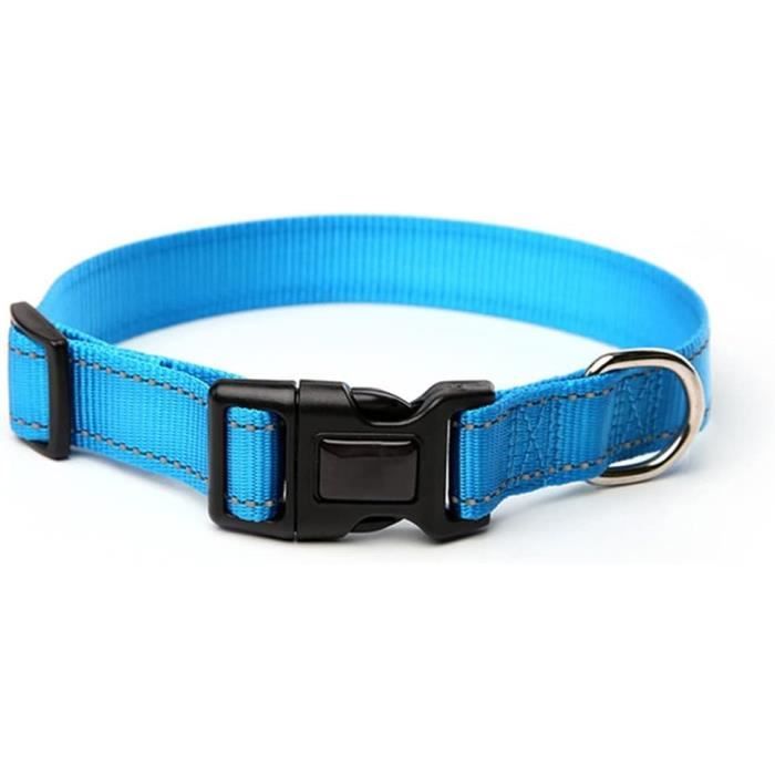 3 Clips De Sécurité Rallonge Laisse Chien - Nylon Réfléchissant, Réglable 27-37cm - Pour Promenade Et Randonnée