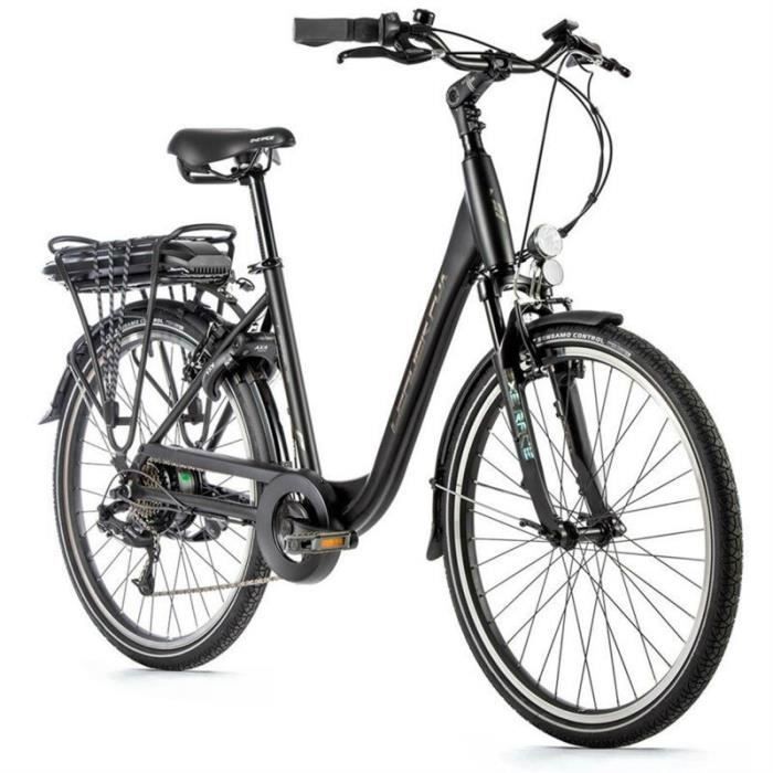Vélo électrique - Leader Fox - Latona 2022 - Moteur roue arrière - 7 vitesses - Batterie 36V 13AH