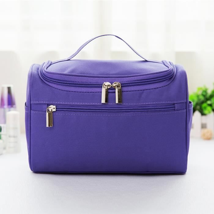 Trousse De Maquillage Voyage Rangement Sac À Cosmétiques Élégant
