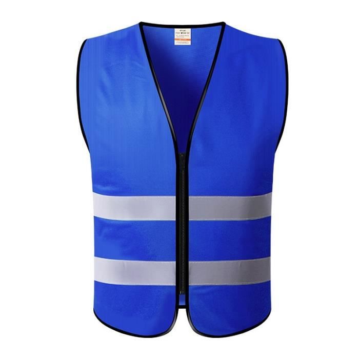 Gilet 2025 fluorescent bleu