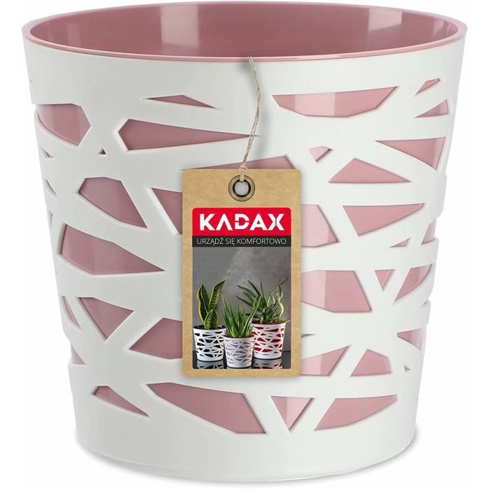 Cache-pot - Petite jardinière à bordure de boucles – 4,5 po H - 27-COQUETTE-220-SM main image 0