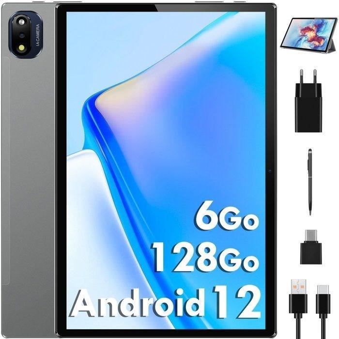BRILLAR T16 Tablette TactileHuit Cores6 Go RAM128 Go ROMAndroid 12