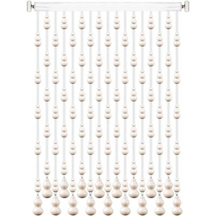 Rideau De Porte à Lamelles Holland Plastics - Noir, Résistant Aux Insectes - Complet Avec Crochets Pour Cadre Bois