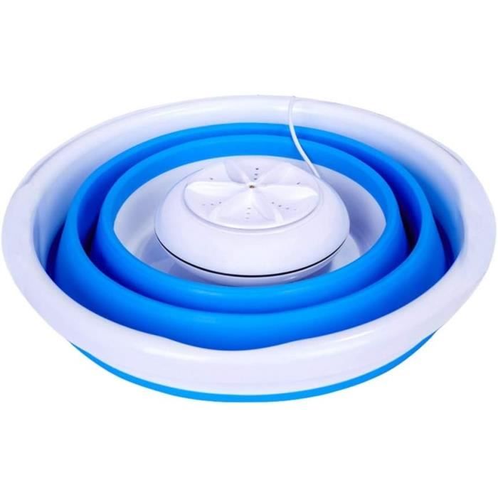 Mini Machine à Laver Portable à Ultrasons Turbo Portable Avec USB Pour La Maison, Les Affaires, Les Voyages, L'université, La Maison, Le Camping-car, L'appartement, La Machine à Laver, Les