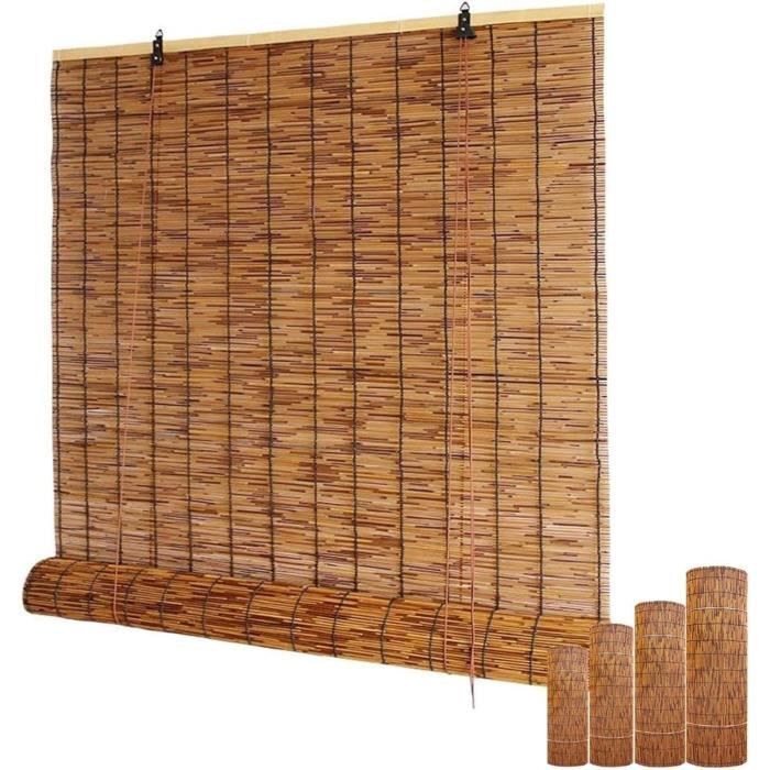 Clôture En Roseau Naturel VEVOR - 3x1 M - Brise-vue Pour Balcon, Terrasse, Jardin - Avec Attaches
