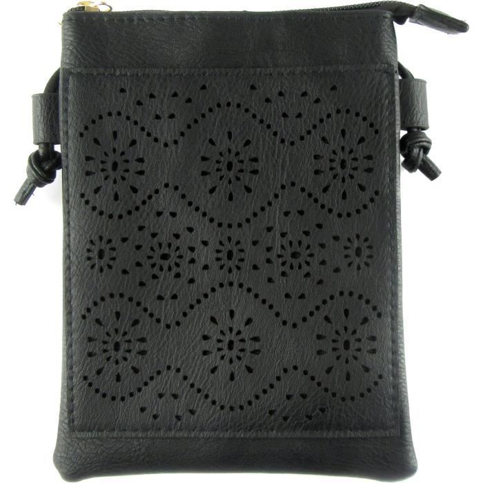 Sac Boho Décontracté à Bandoulière - 38x36x14 Cm, Gris, Fabriqué En Italie, Neuf Avec étiquettes