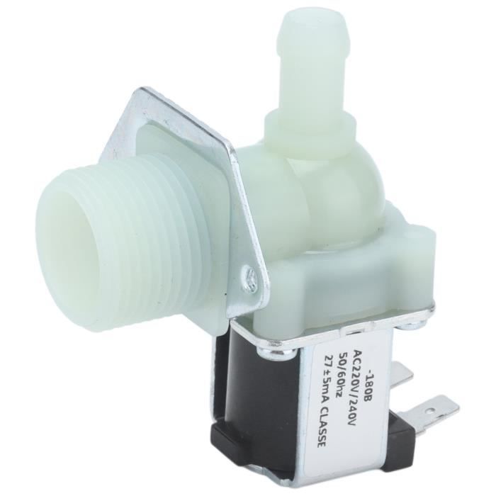 Zerone Électrovanne électrique Électrovanne En Plastique G1/4 Pouces NC