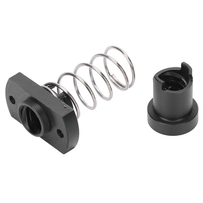 T8 Anti Jeu Ressort écrou à Ressort élimination écrou D'écart Pour 8mm Acme Tige Filetée Vis Sans Fin Bricolage CNC Pièces D'imprimante 3D