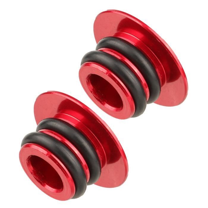 Bouchons De Guidon Route Vintage Chromés - Pour Cintre Drop Bar 7/8 - Lot De 2