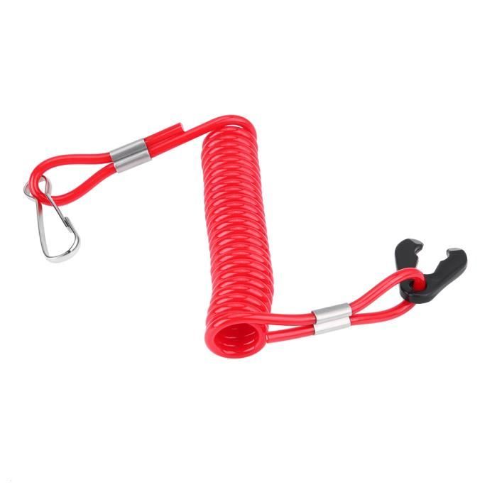 Qiilu Garniture De L'interrupteur D'allumage, Universel Couvercle Du Commutateur D'Allumage Anneau D'Allumage Lumineux Porte-clés Cercle Couverture Garniture Pour Voiture Et Moto (Noir