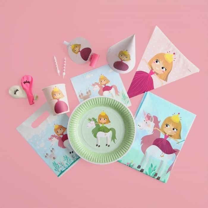 Mega Kit Anniversaire 12 Personnes Princesse Licorne Dynastrib Cdiscount Maison Mega Kit Anniversaire 12 Personnes Princesse Licorne Dynastrib Cdiscount Maison