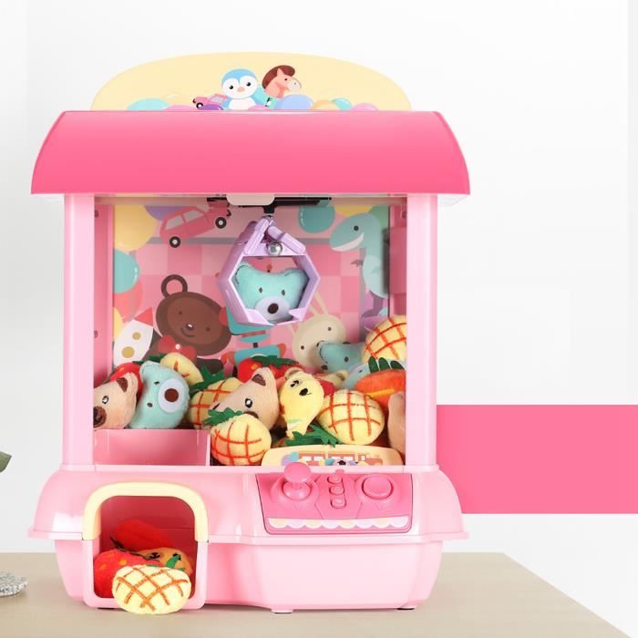 Machine à Pinces Miniatures – Avec Sons Et Lumières, Prises De Bonbons Et Peluches, Jeu D'arcade Pour Enfants