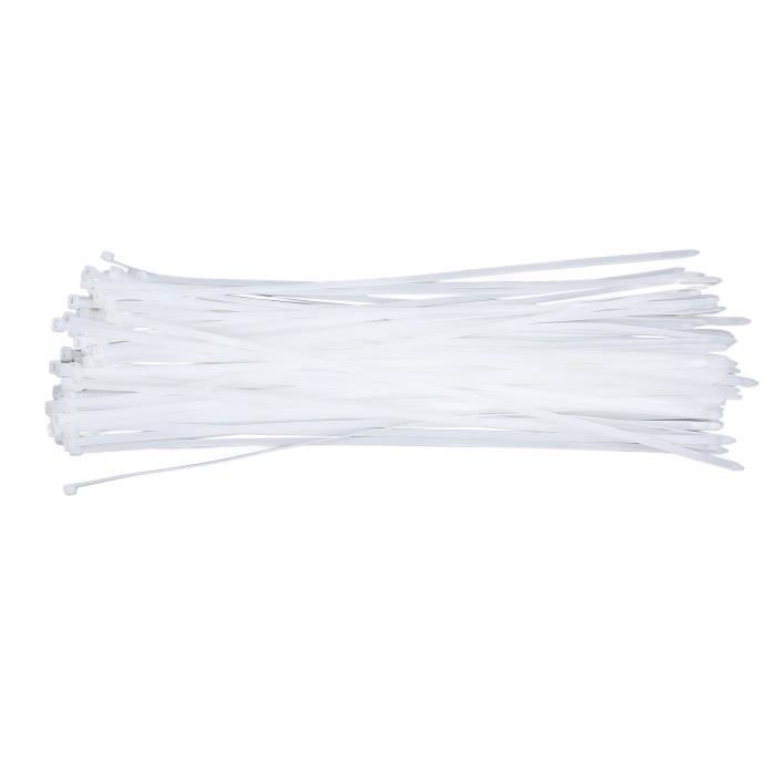 Lot De 200 Attaches Câbles Adhésives + 100 Bases - Gestion De Câbles Pour Maison, Bureau, Atelier