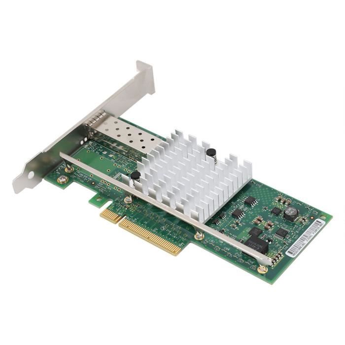 Carte Réseau PCIe 10Gb SFP VIMIN - Contrôleur Intel 82599 - Compatible Windows/Linux/VMware