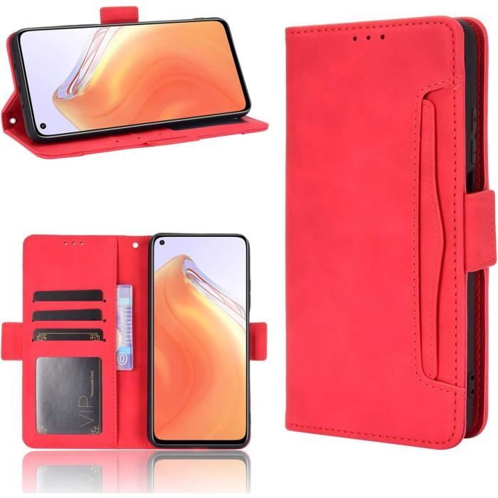 Custodia Portafoglio In Pelle PU Con Finitura Scamosciata Per Oukitel C21 – Flip Cover Magnetica Con Slot Porta Carte E Supporto Stand