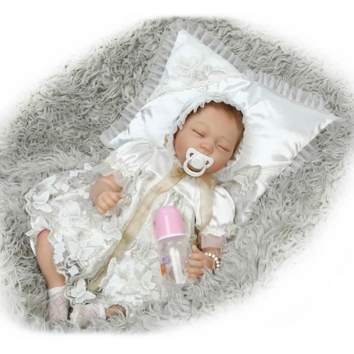 Nouveau Ne Baby Doll Reborn 55 Cm 22 Polegada Reborn Bebe Garcon Reel La Vie De La Vie Poupee Cdiscount Jeux Jouets