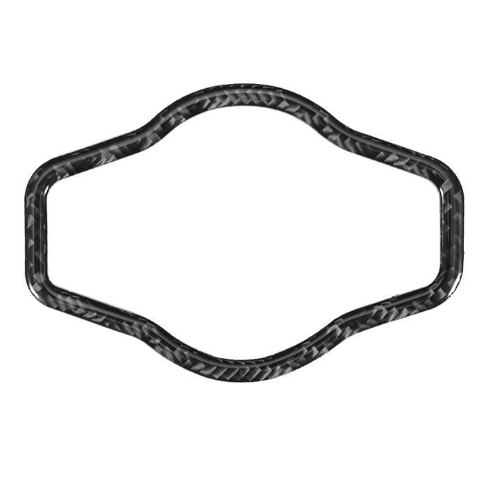 Autocollant Fibre De Carbone Pour Audi Q3 8U (2011-2018) - Noir, Pour Cadre De Phare, 3D, Protection Contre Rayures - 12