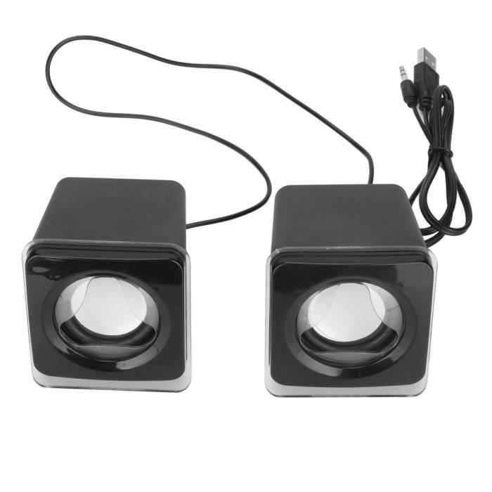Pc Haut-Parleurs, Câblé Rvb Haut-Parleurs De Jeu, 1 0W Usb Son Stéréo Alimenté, Connecter Via