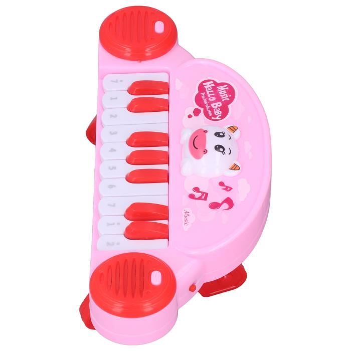 Fdit jouet pour clavier de piano Mini piano jouet bébé 8 touches piano