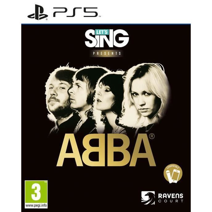 Koch Media Jeu Musical - Let'S Sing Presents Abba - PS5 - 31 Titres Dont 1 Nouveau - 7 Modes De Jeu