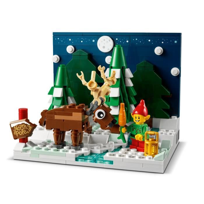Jardin du Père Noël - LEGO - 40484 - 345 pièces - Jouet - Mixte