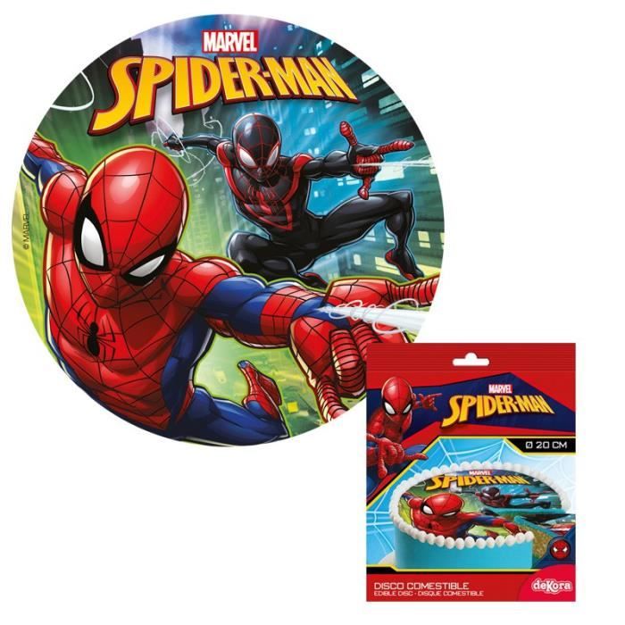 Disque comestible Spiderman 20 cm