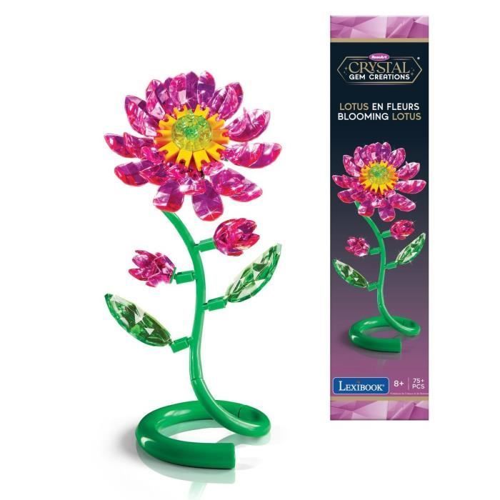 LEXIBOOK Crystal gem fleur de lotus