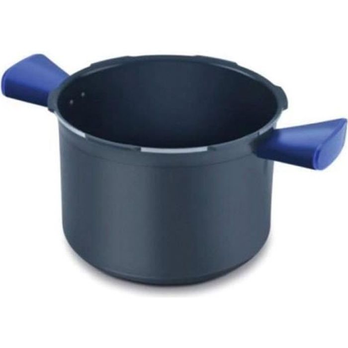 cuve cookeo + 2 poignées - moulinex - ce701100 - bleu - robot cuiseur