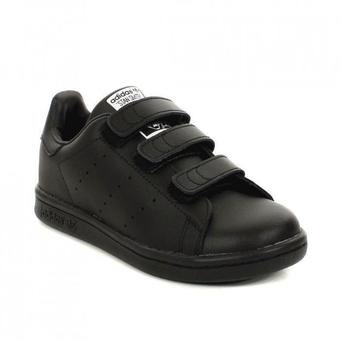 Basket Adidas STAN SMITH (PS) M20606-35 Noir - Cdiscount Chaussures
