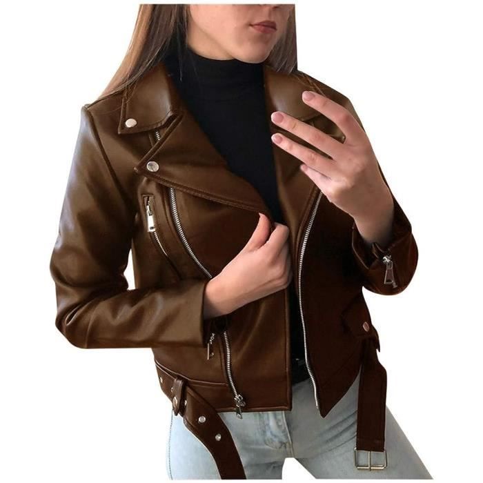 Perfecto faux on sale cuir femme