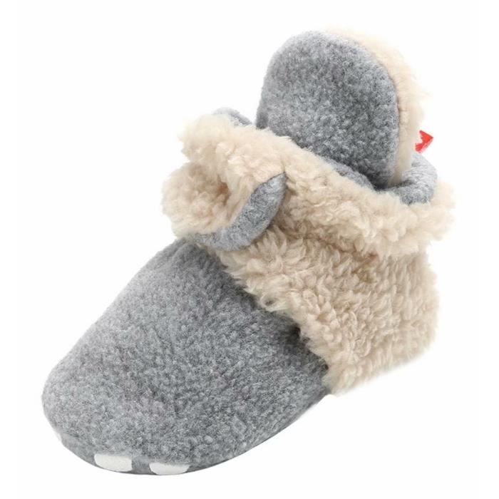 Eozy Chaussons Chaussette Bebe Fille Garcon Antiderapante Marcheur Peluche En Molleton Nouveau Ne Gris Cdiscount Eozy Chaussons Chaussette Bebe Fille Garcon Antiderapante Marcheur Peluche En Molleton Nouveau Ne Gris Cdiscount
