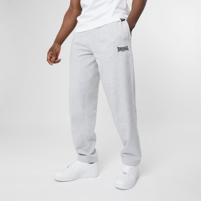 Pantalon de jogging sportif épais en jersey Lonsdale pour hommes