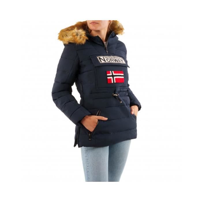 Doudoune matelassée BELINDA LADY - Geographical Norway - Femme - Manches longues - Bleu Doudoune matelassée BELINDA LADY - Geographical Norway - Femme - Manches longues - Bleu
