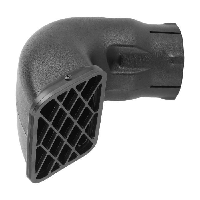Tête Snorkel Universelle Pour 4x4 - Prise Air Maille - 3 Pouces - Protection Poussière/Eau
