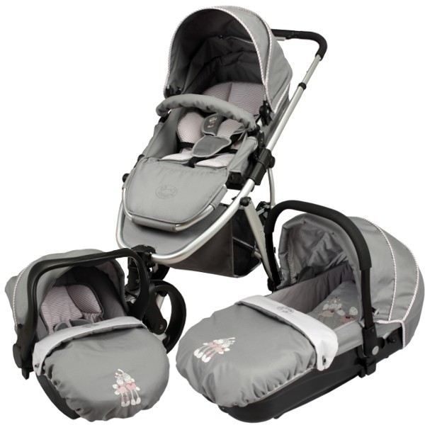 Poussette trio paquito et on sale lola