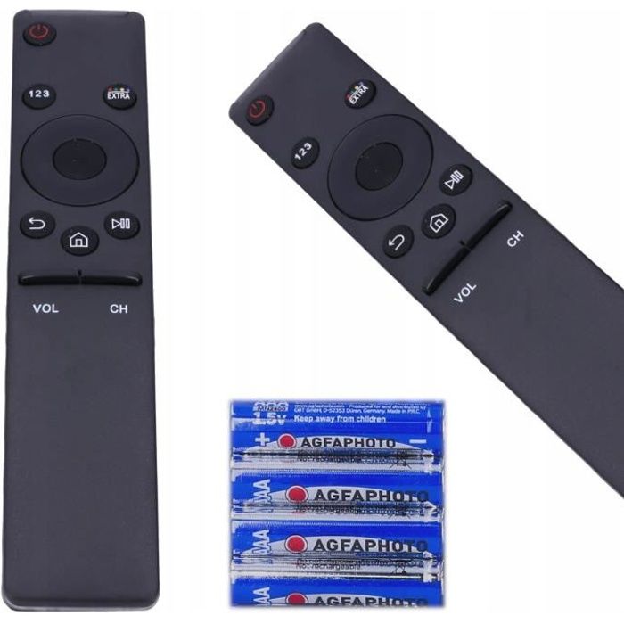 Télécommande de la télé Samsung SMART TV UHD BN59-01259B + piles (4pcs) -  Cdiscount TV Son Photo