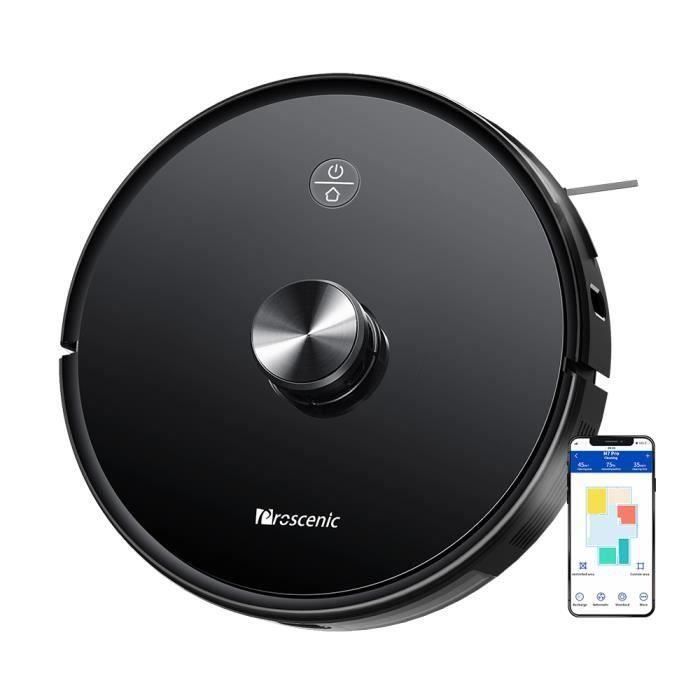 Proscenic M7 PRO Aspirateur Robot, Navigation au laser LDS pour un