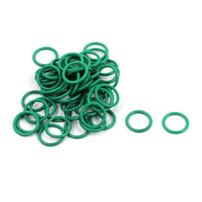sourcing map Joint torique en caoutchouc nitrile 10mm x 12mm x 1mm Joint d/étanch/éit/é 50pcs