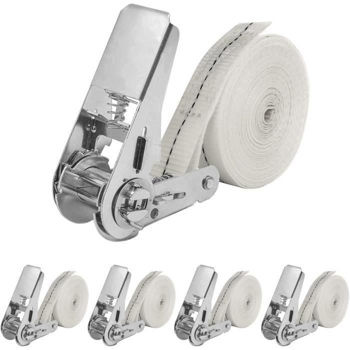 Acheter Sangle Arrimage à Cliquet, Deux Pcs, Crochet Plat