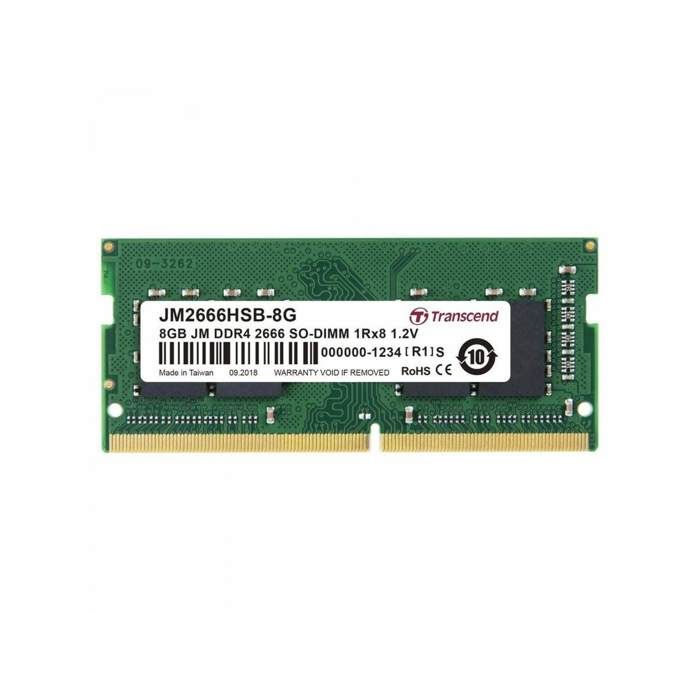 Transcend JetRAM DDR4 module 4 Go SO DIMM 260 broches 2666 MHz / PC4 21300 CL19 1.2 V mémoire sans tampon non ECC - vue 2