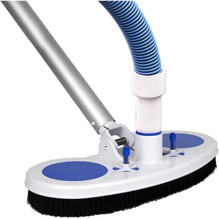 Brosse Piscine Hors Sol UPKOCH - Tête De Brosse Nettoyage Piscine Bleue